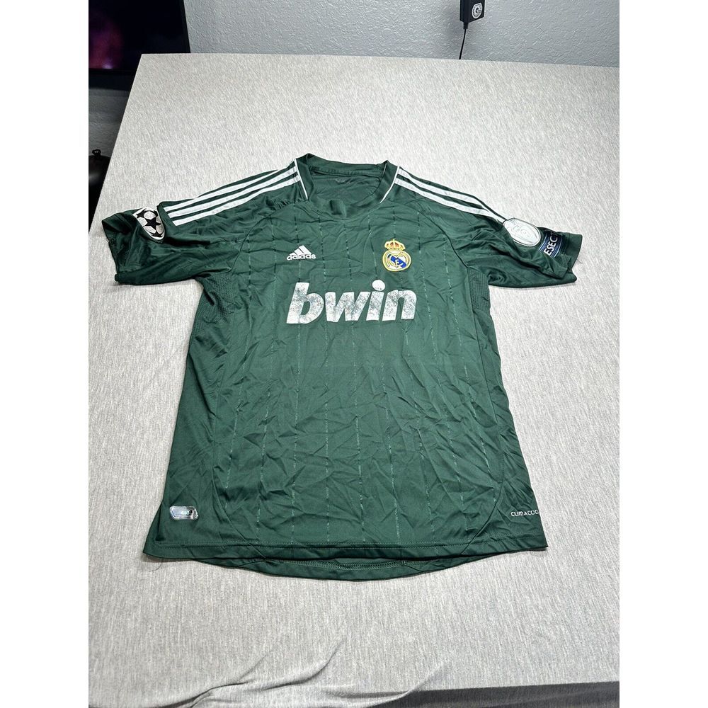 Adidas Real Madrid 2012/2013 Green Jersey size M #19 - Picture 1 of 9